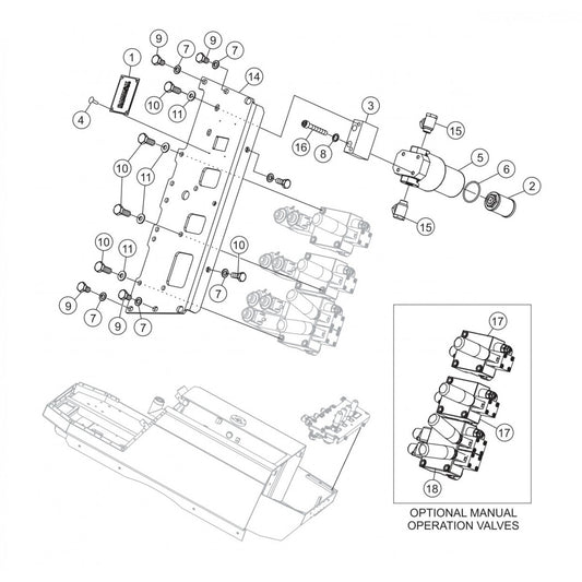 P33/24 HHM-HHMR  — Valves  Assembly Parts By Multiquip