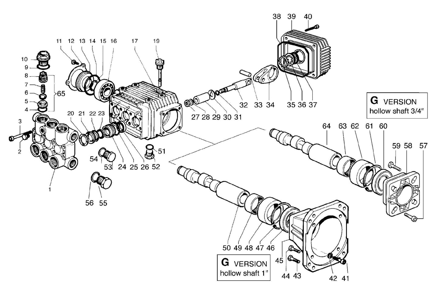 BE PE-4013HWPSCOMZ Pressure Washer Assembly-2 Parts by BE Power Equipment