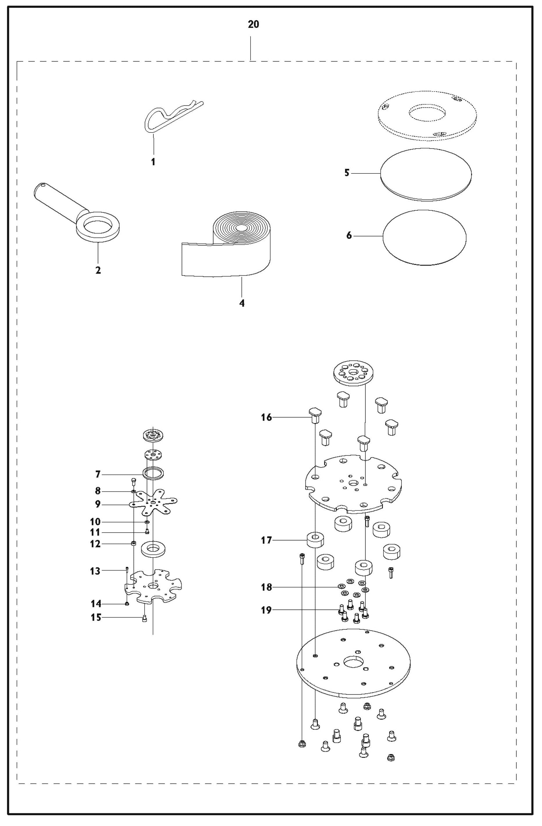 Parts For PG 820 By Husqvarna