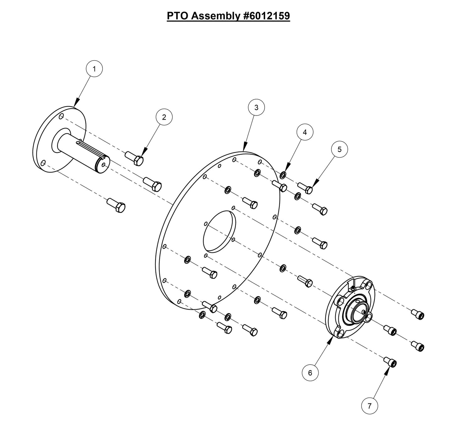 CC3728 PTO Assembly