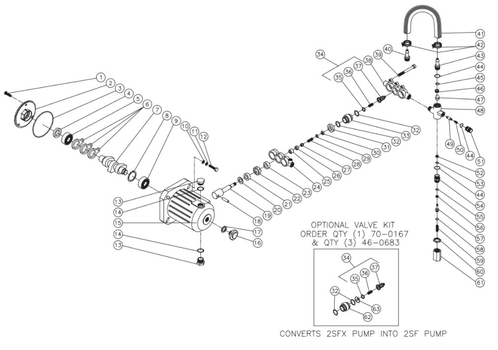 CD-1002-1MUC/1MUH, CD-1502-1MUC/1MUH (3-0137) Pump Assembly Parts By Mi-T-M