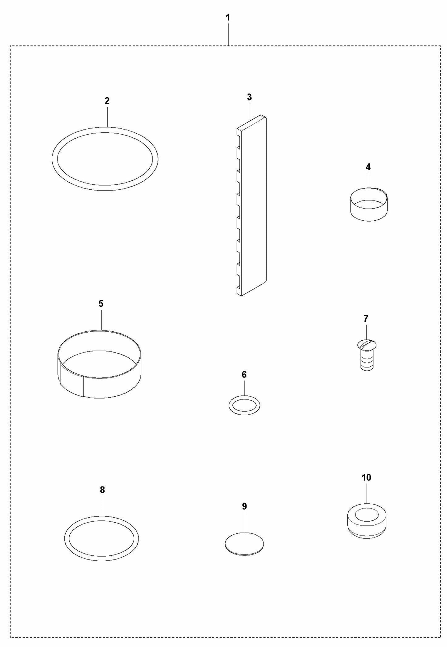 PV 67 Service Kit Assembly Parts By Husqvarna