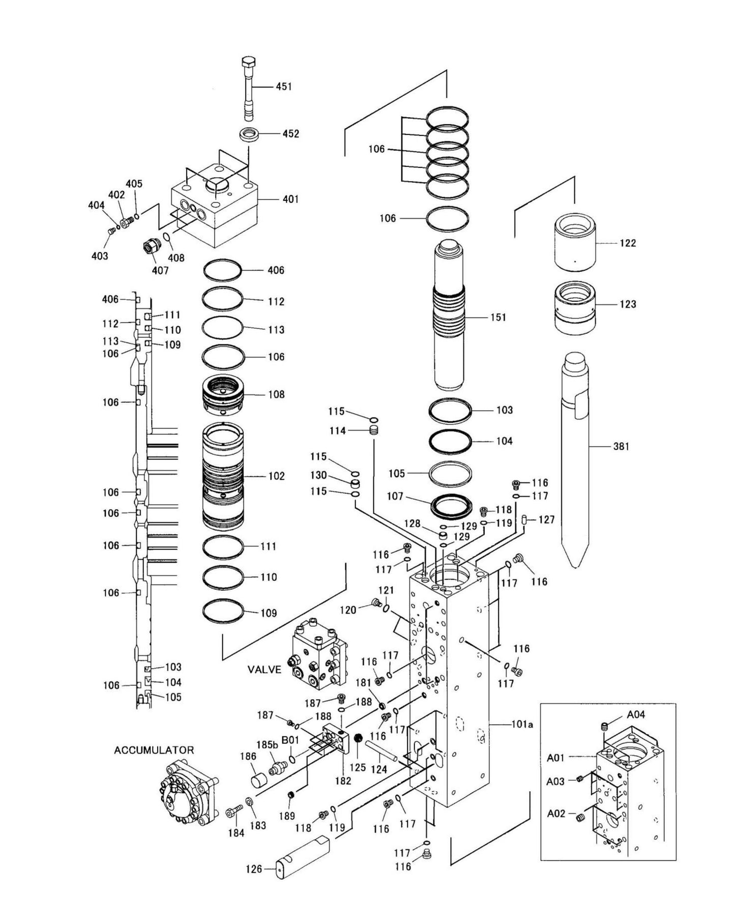 Parts Breakdown Parts for Fx175 By Husqvarna