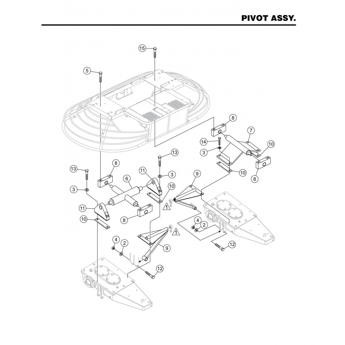 HHNG4 HHNG5 Pivot Assembly