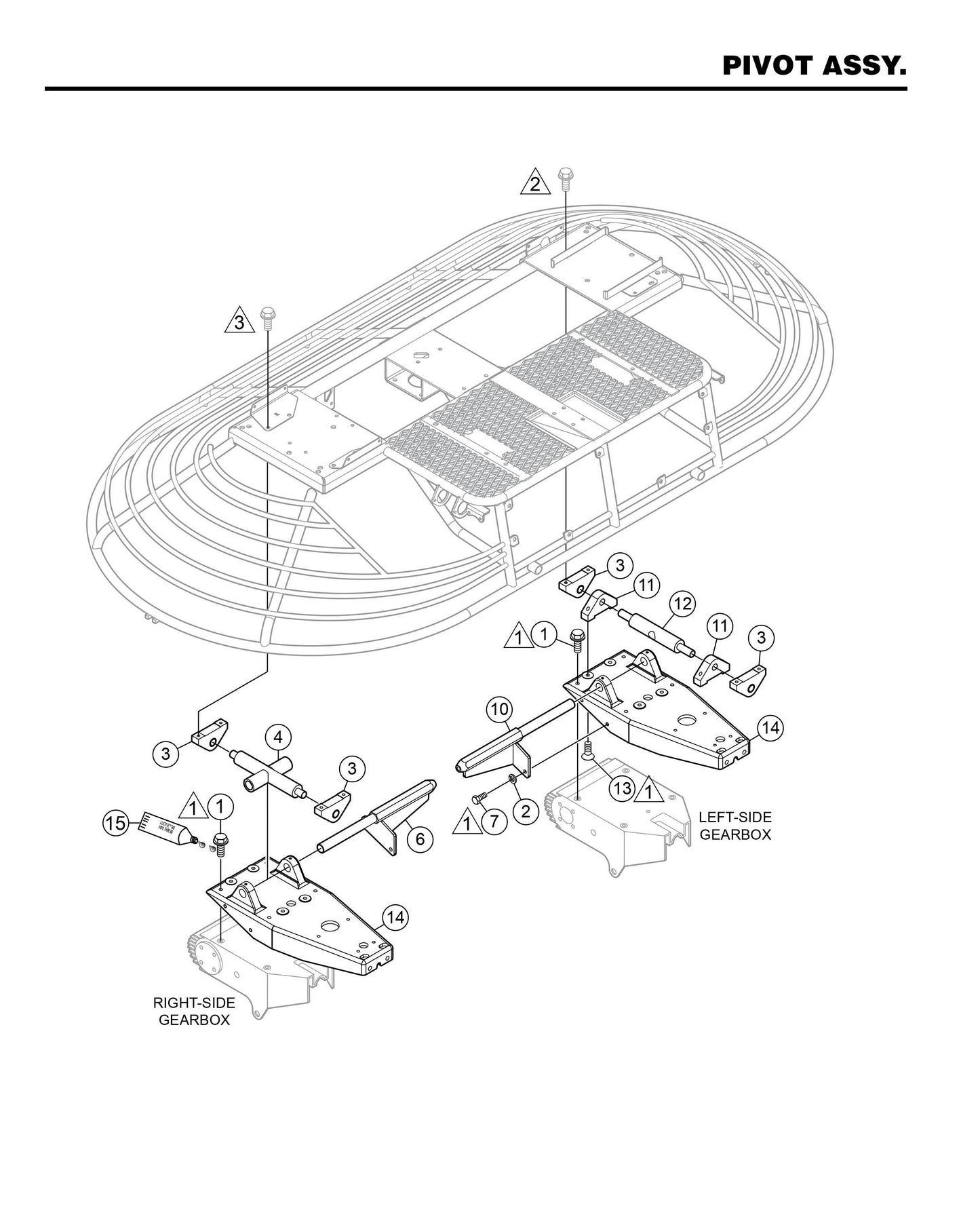 HTNS5S-2 Pivot Assembly
