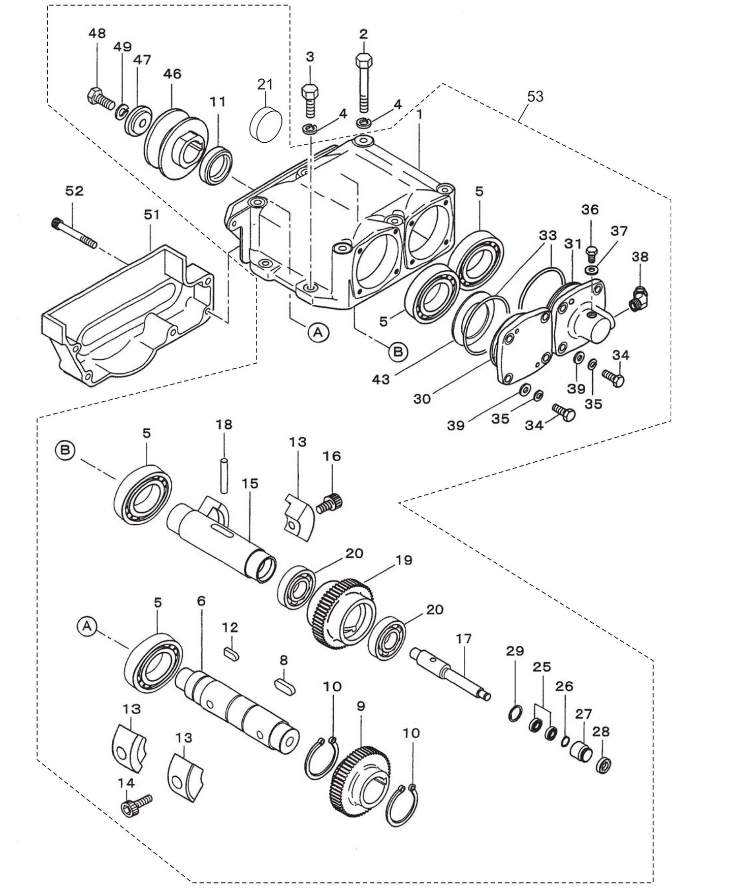MVH306D Vibrator Assembly Parts