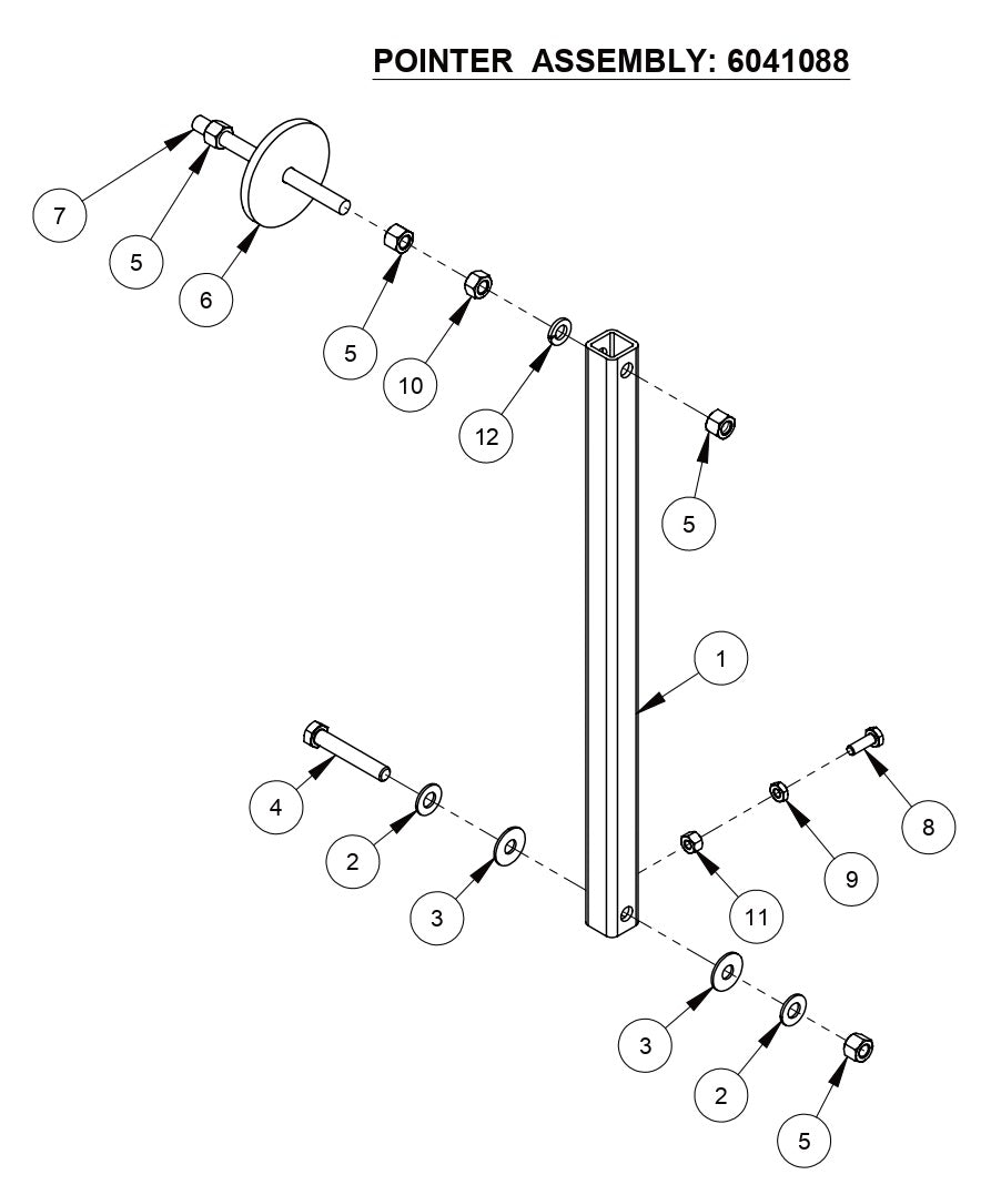 CC150XL-EE Pointer Assembly
