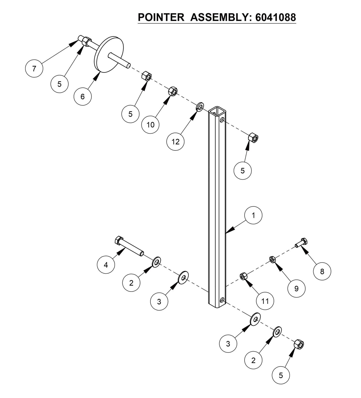 CC125XL-EE (Pointer Assembly)