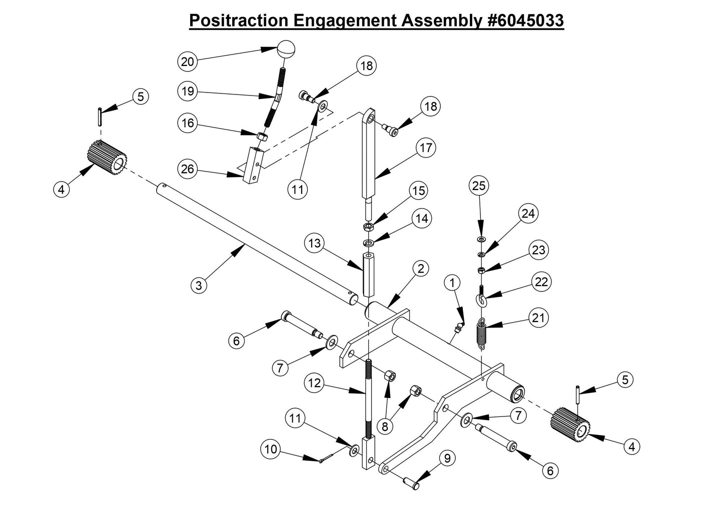 CC4144DXL Positraction Engagement Assembly
