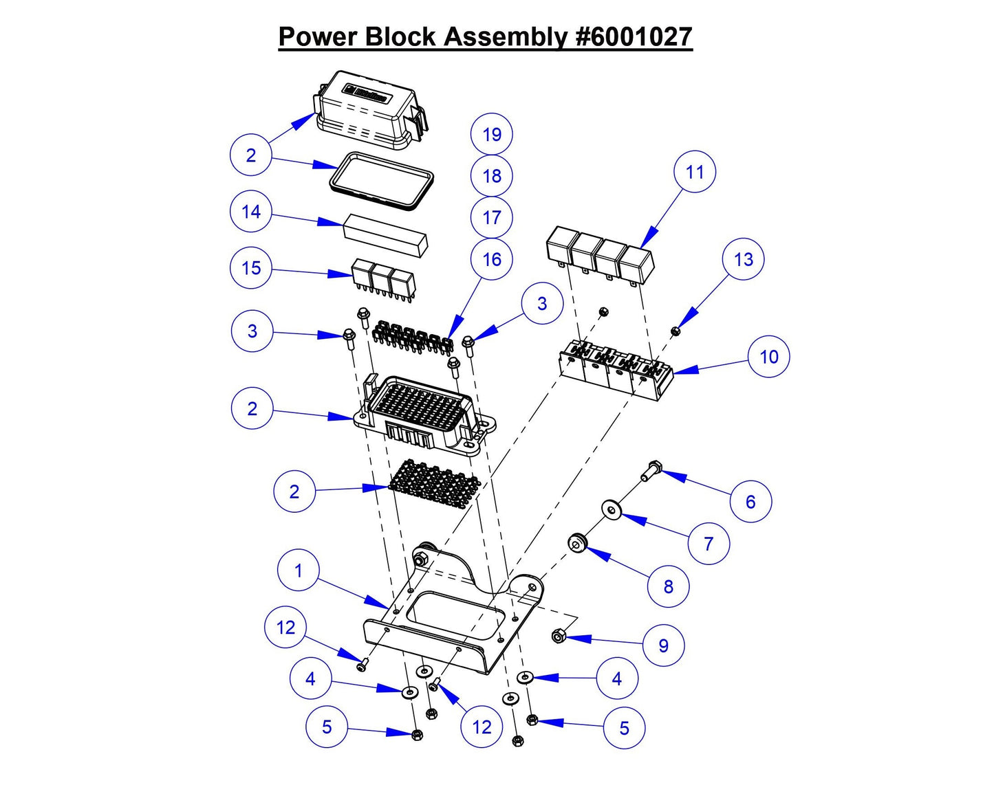 CC5049 Power Block Assembly
