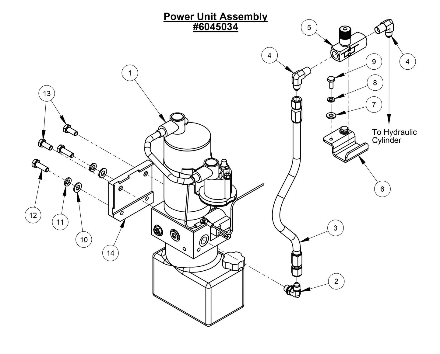 CC4144DXL Power Unit Assembly