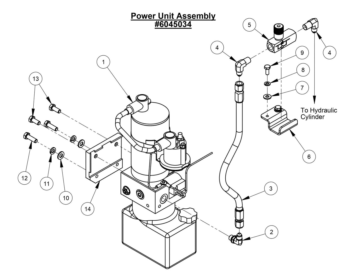 CC4144DXL-3 Power Unit Assembly