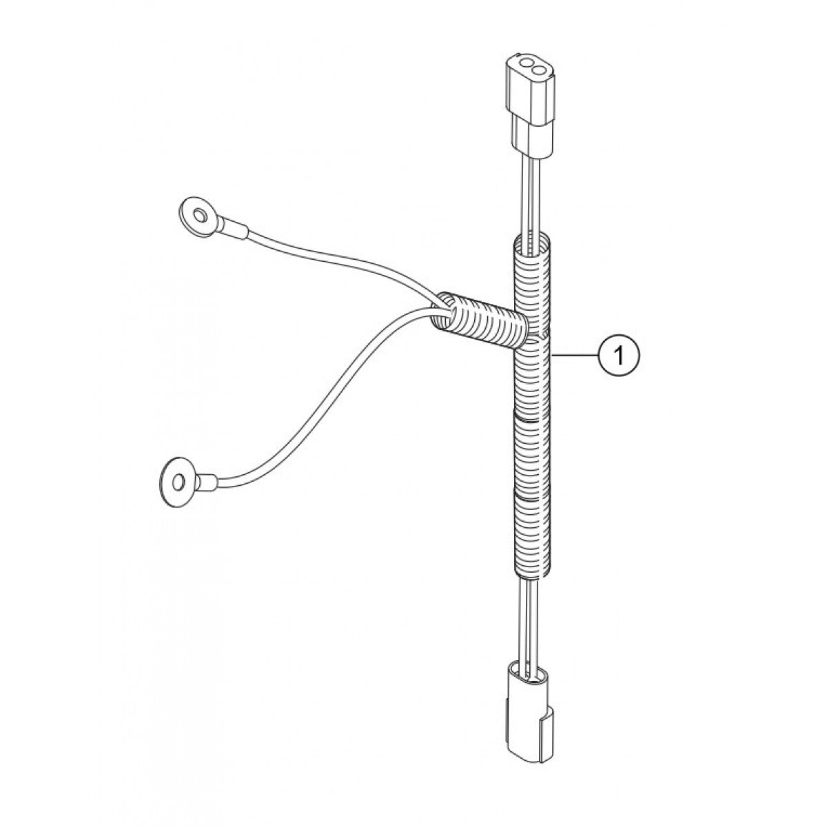 Cable Harness Assembly Parts for Rammax RX1575 SN 5570002 to 5572979 By Multiquip