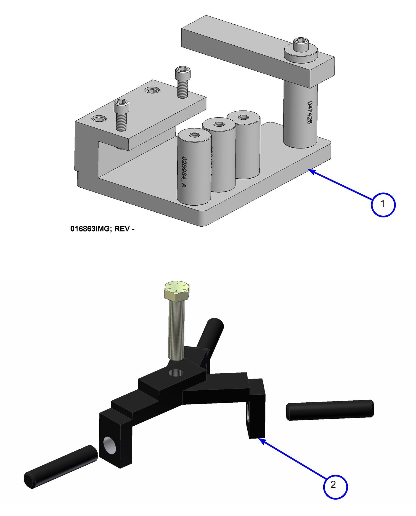 MSP445 (Pre 2021) Tools - Service Assembly Parts