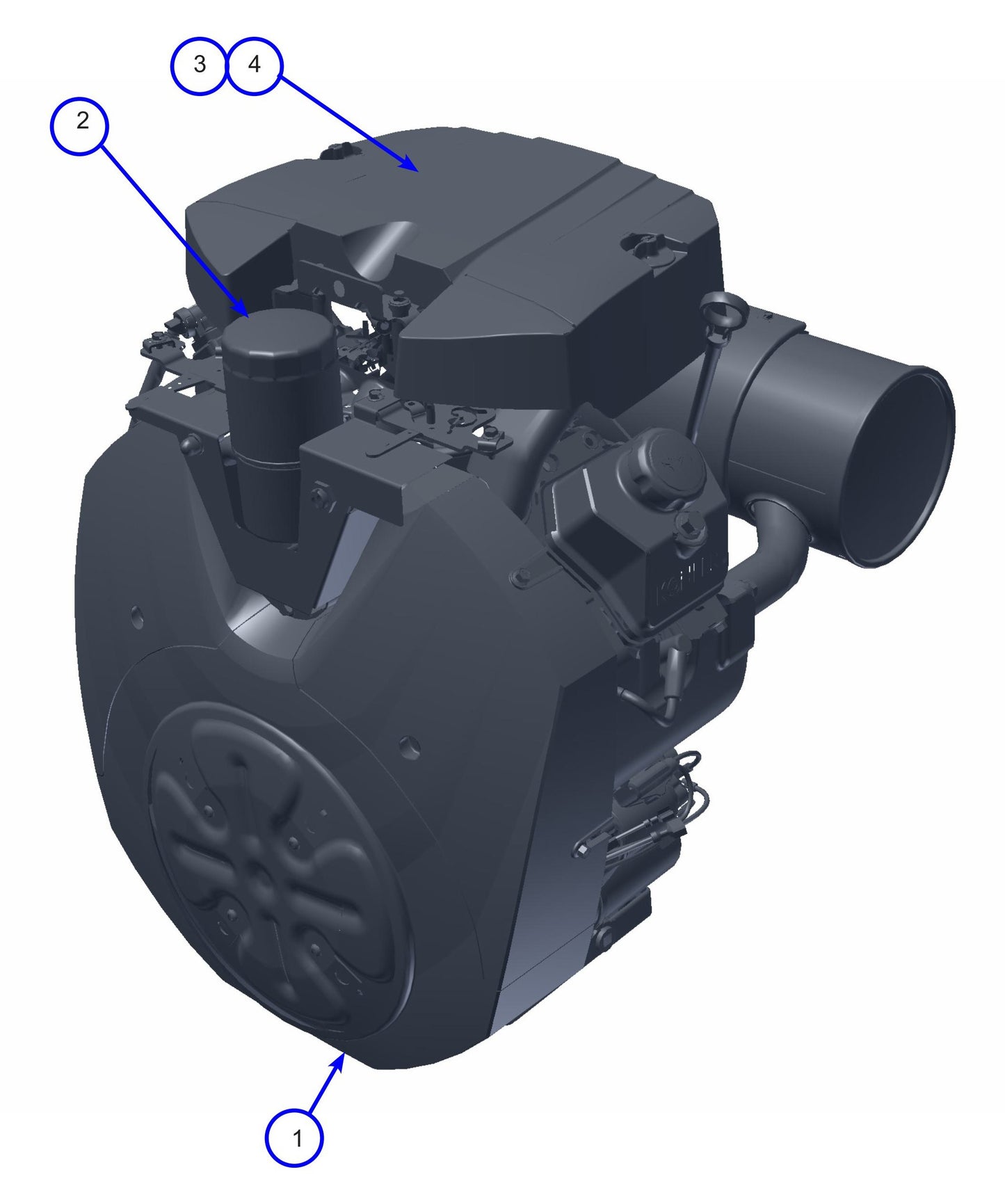 MSP445 (Pre 2021) Engine System Assembly Parts