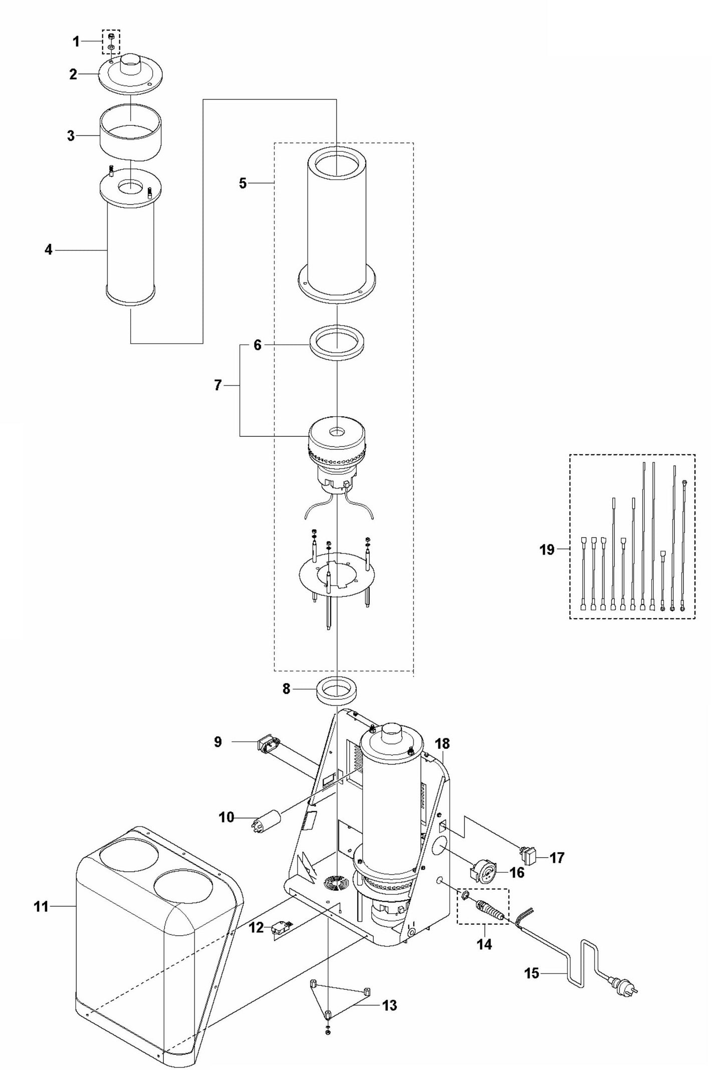 S 26 Motor Assembly Parts