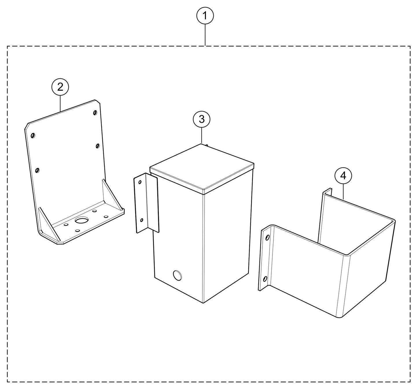 SG1400C4F & SG1600C4F Transformer (Add-On Option) Assembly Parts