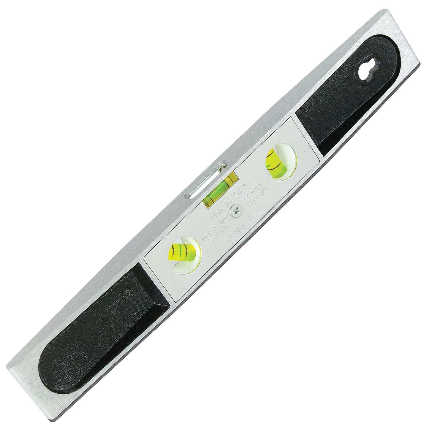 9 Inch Aluminum Magnetic Torpedo Level (3 Vials) SLSC50M by Kraft Tool