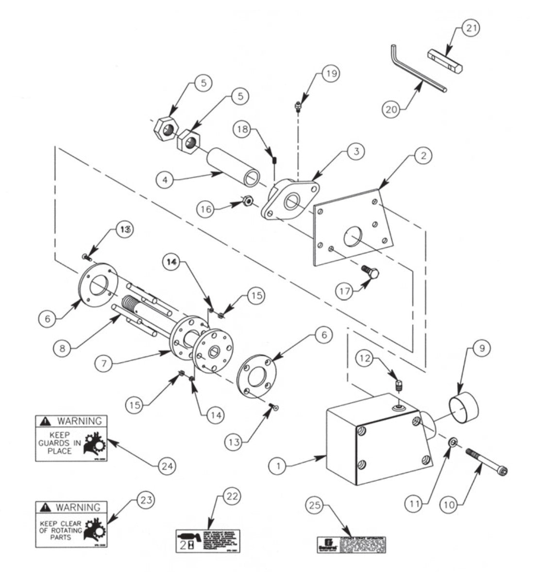 SP8E5HP50 Edger Assembly SP8 Series II Surface Planers Parts By General Equipment