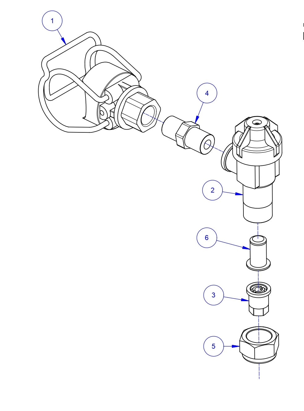 TRTP275 Triple Roller Tube Pavers Spray Nozzle Assembly Parts by Allen Engineering