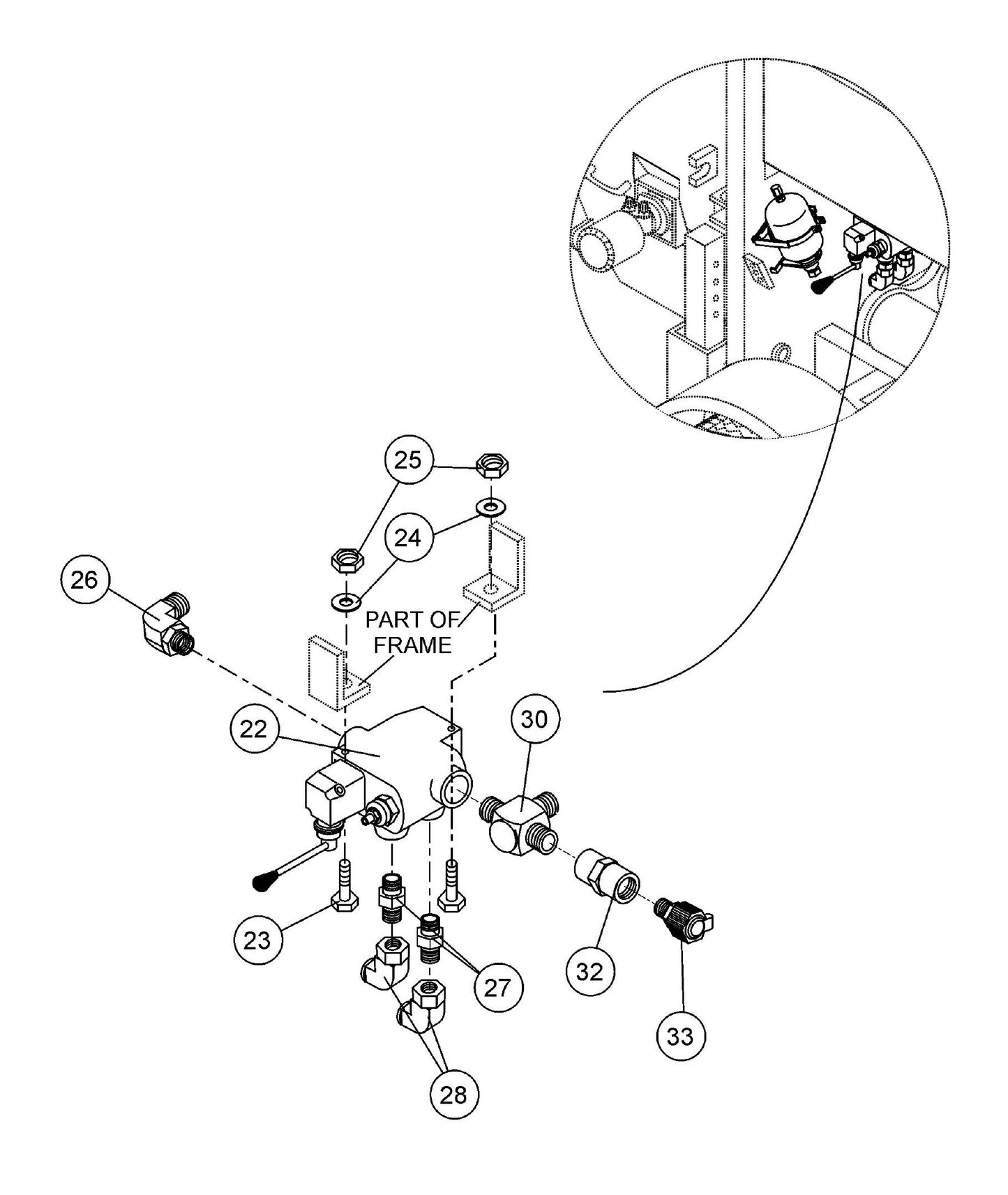 ST-45HRM Remixer Control Assembly Parts