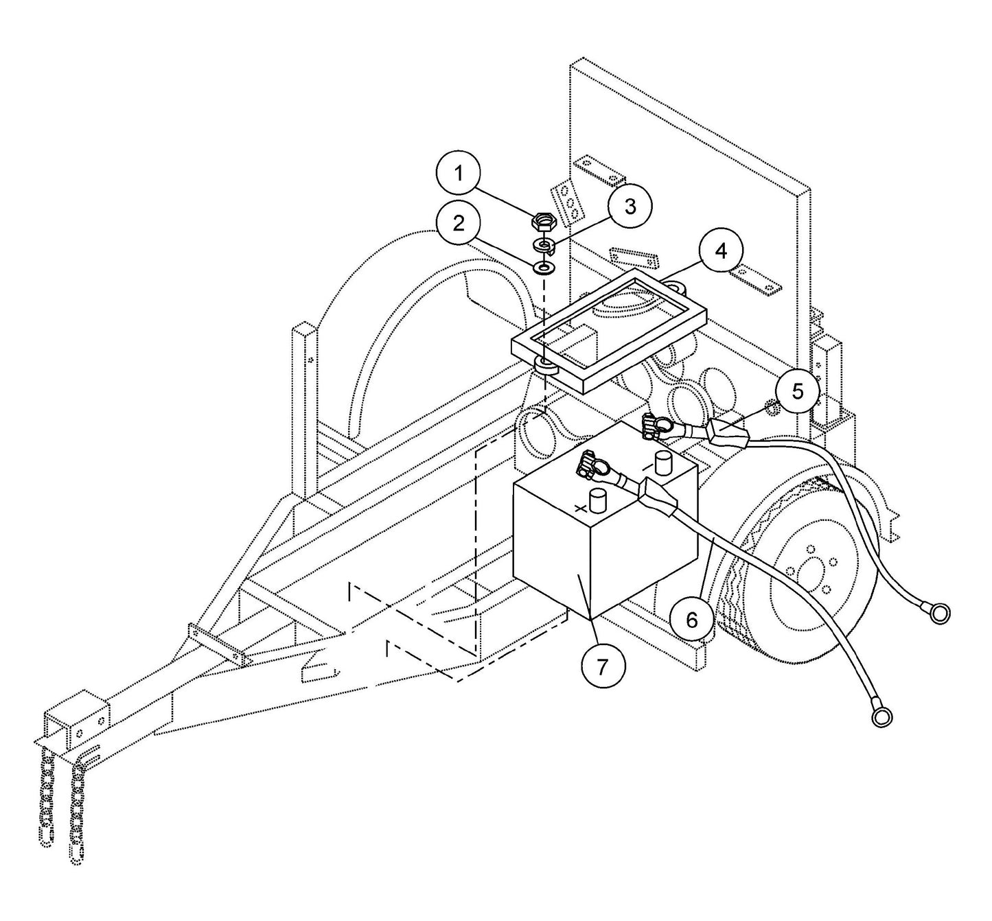 ST-45HRM Battery Assembly Parts