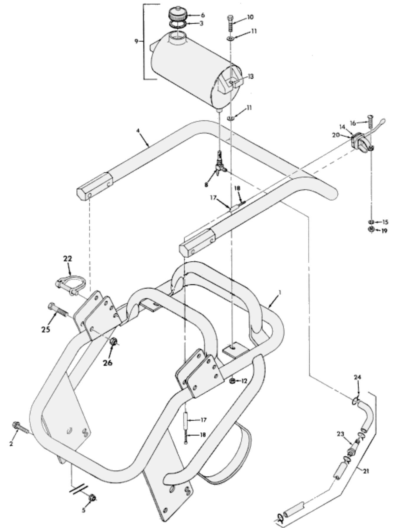 270, 450 & 451 Handle Parts By MBW