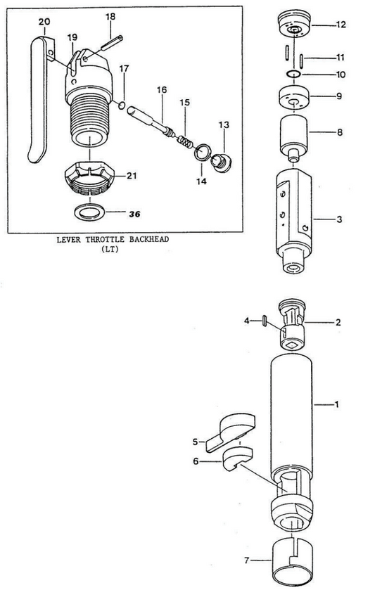 SF-A1L2 Weld Flux Scaler Replacement Parts by Tamco