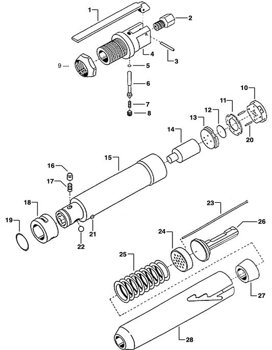 SF-A182WF Weld Flux Scaler Replacement Parts by Tamco