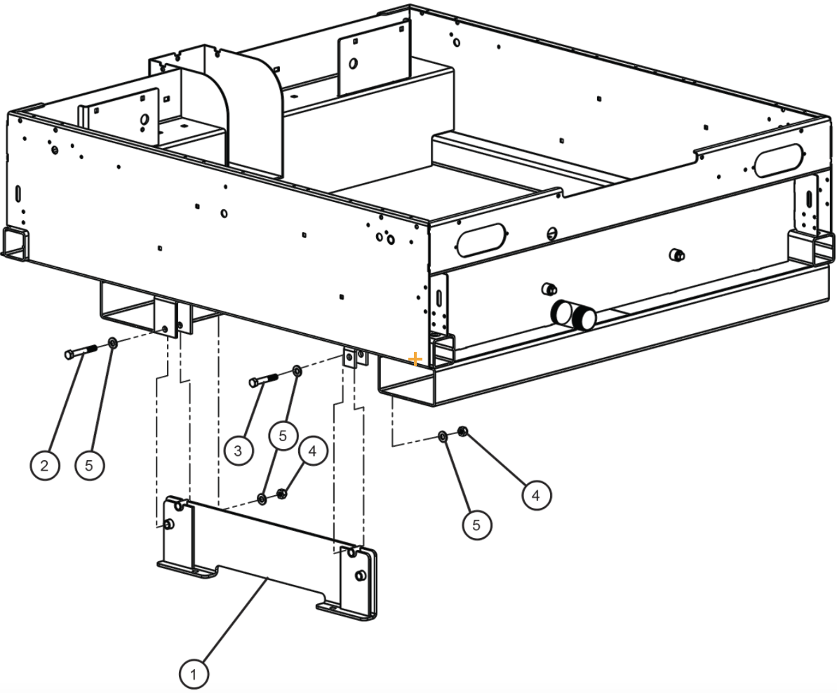 Skid Mount Parts for Maxi-Lite Light Towers by Allmand