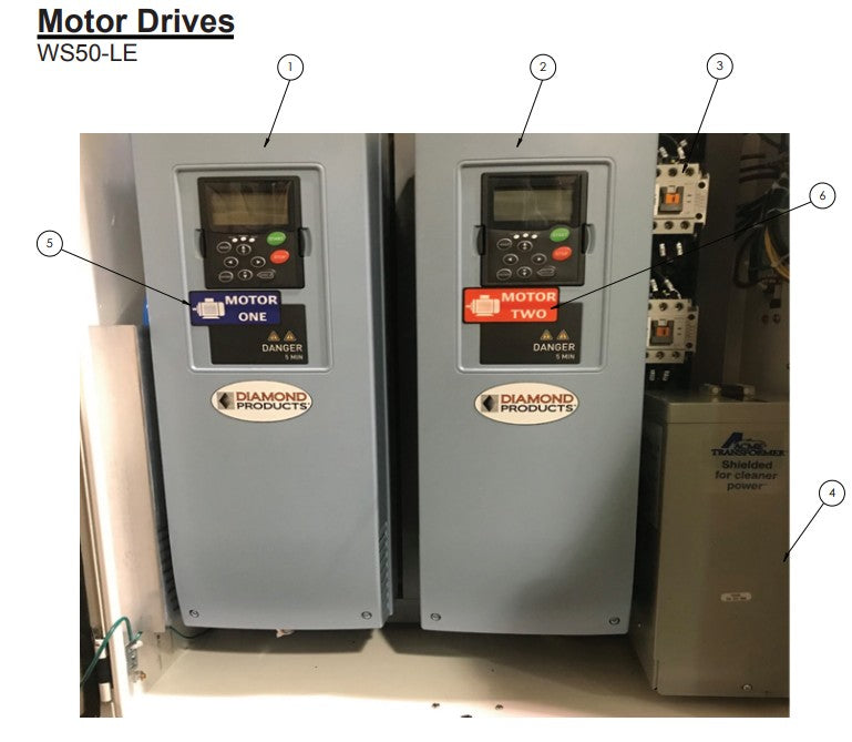 WS50-LE Motor Drives Assembly Parts