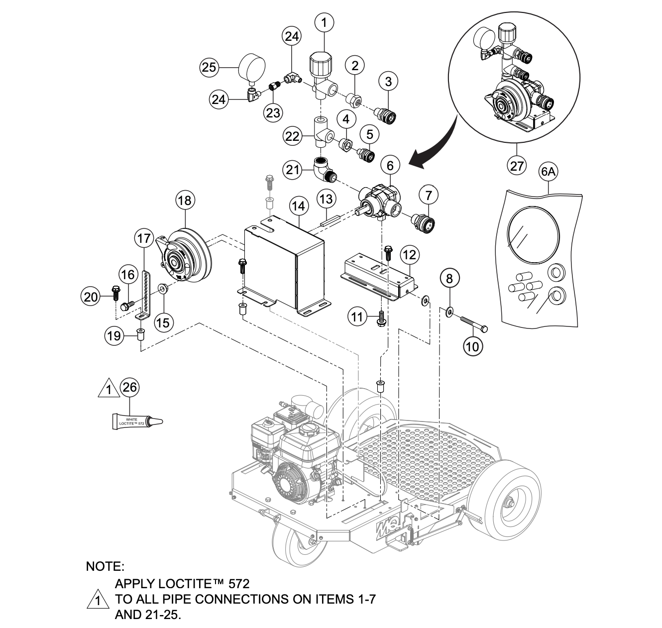 WSC55 Series Pump Assembly Parts
