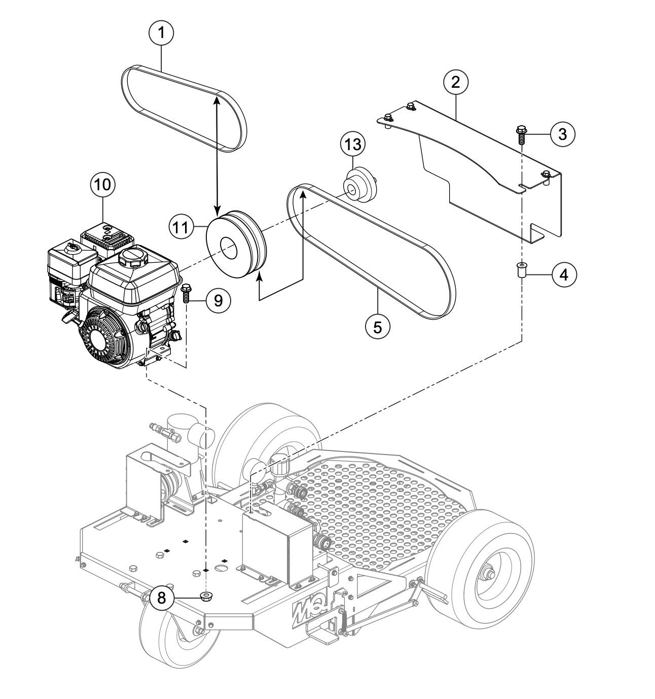 WSC55 Series Engine Assembly Parts