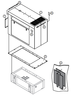 MQP20P Housing Assembly Parts