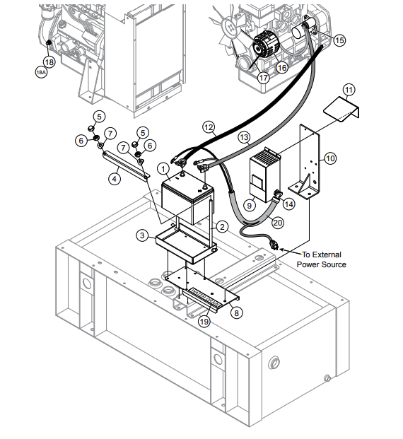 MQP20P Electrical Assembly Parts