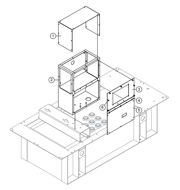 MQP20P Control Panel Assembly Parts