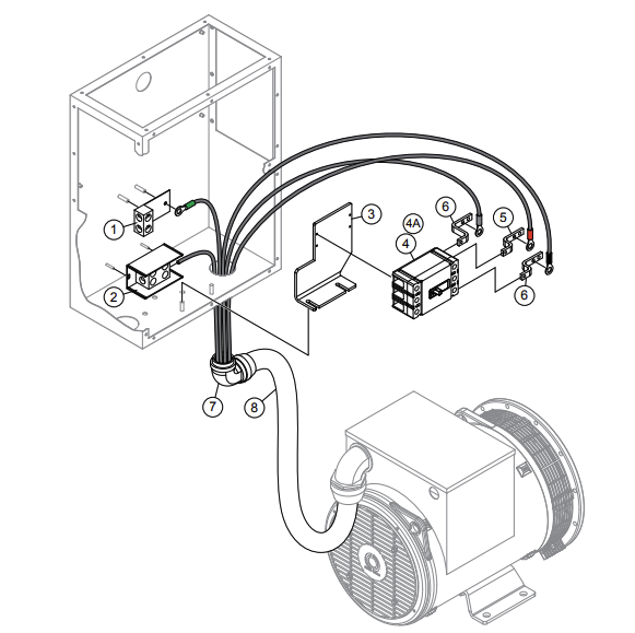 MQP20P Circuit Breaker Assembly Parts