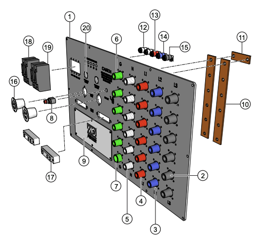 SG1400C4F & SG1600C4F Camlock (Standard) Assembly Parts