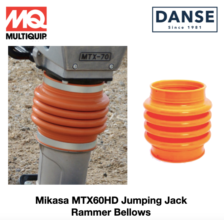 Bellows for Multiquip Mikasa MTX60 MTX60HD jumping jack rammer 368346180