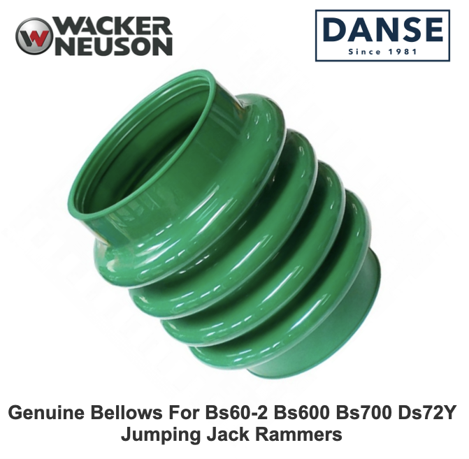 Wacker Genuine Bellows Green For BS60-2 BS600 BS700 DS72Y Jumping Jack Rammers 1006882 5001006882