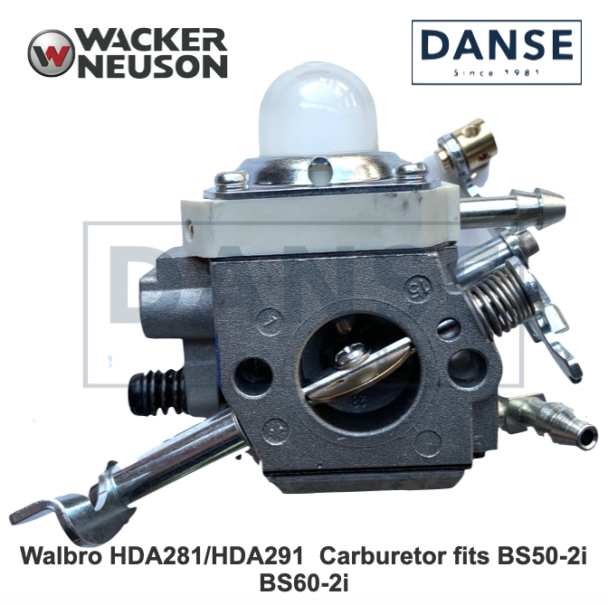 5000183841 Carburetor fits BS50-2 10in BS50-2 11in US BS50-2 11in Vibratory Rammers by Wacker Neuson