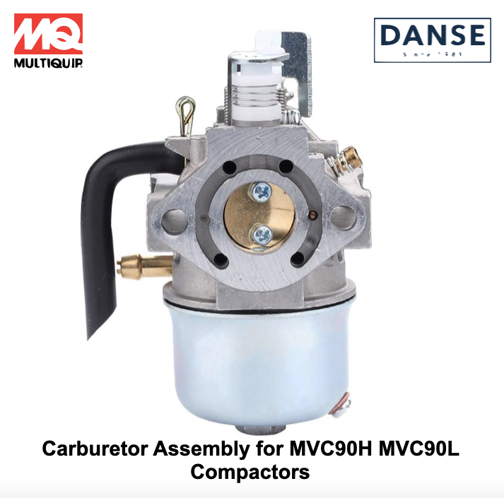 Carburetor Assembly for MVC90L Plate Tamper by Multiquip 2536245610 2536245620