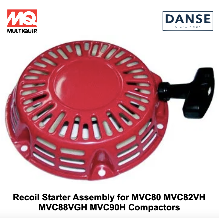 Recoil Starter Assembly for MVC80 MVC82VH MVC88VGH MVC90H Plate Tampers by Multiquip Mikasa 28400ZH8023ZB