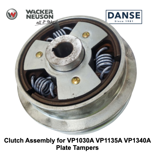 Clutch Assembly 137mm for VP1030A VP1135A VP1340A Plate Tampers by Wacker Neuson 5100016313