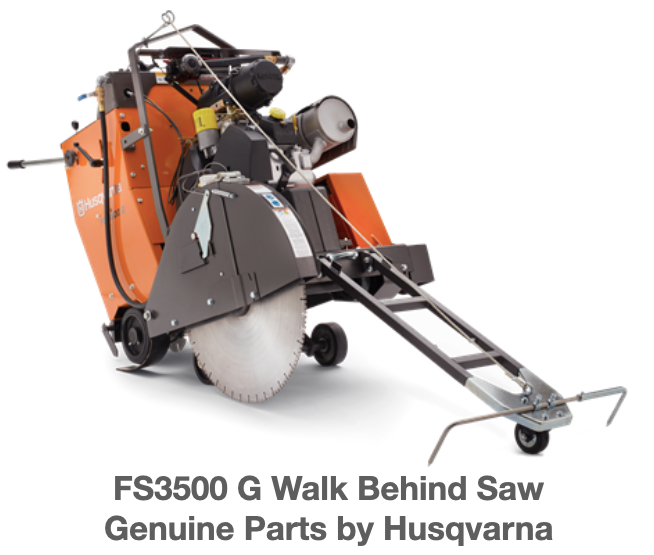 581222101 Pointer for Husqvarna FS3500 G Walk Behind Concrete Saw