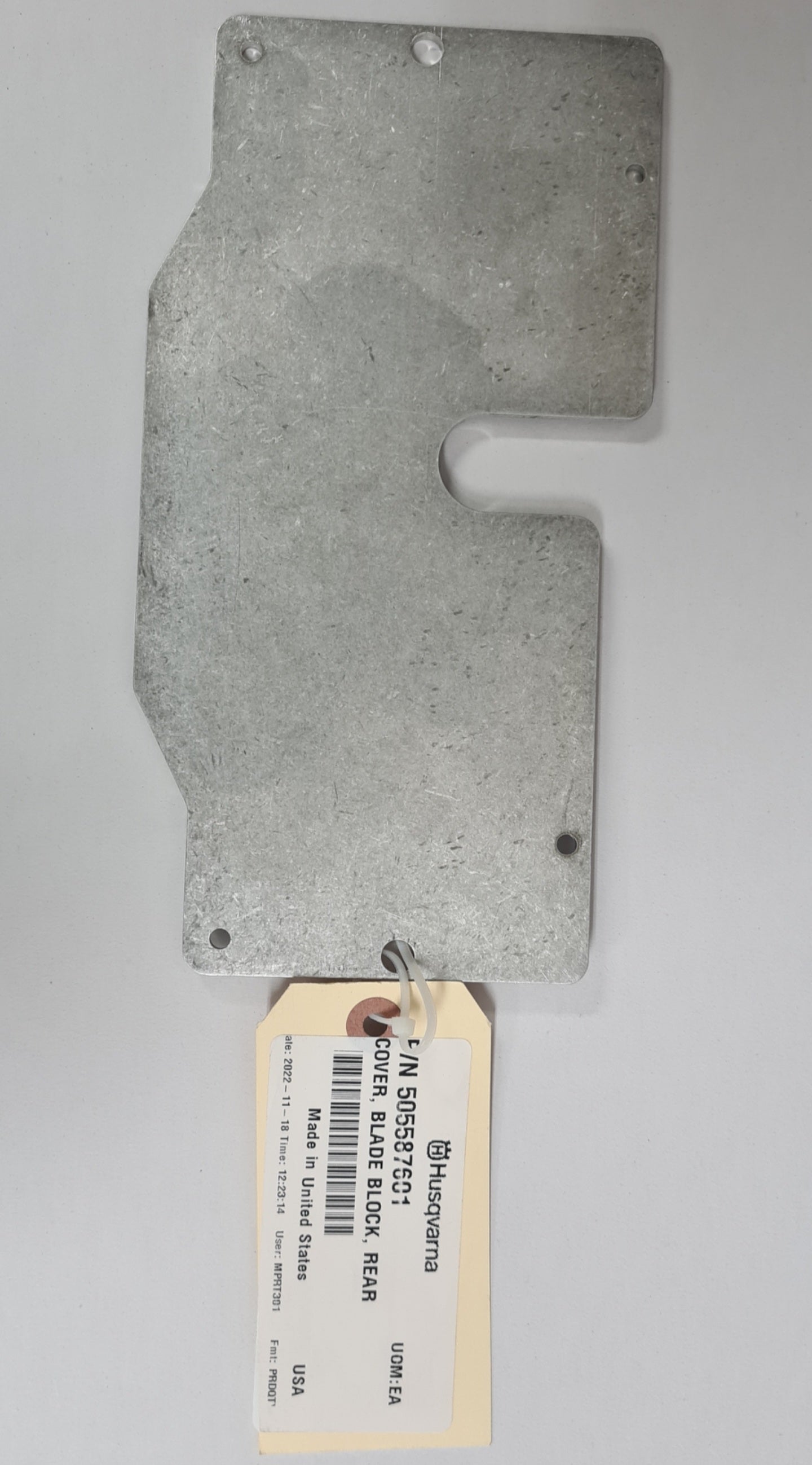 505587601 REAR COVER for Husqvarna Soff-Cut 150 Saw