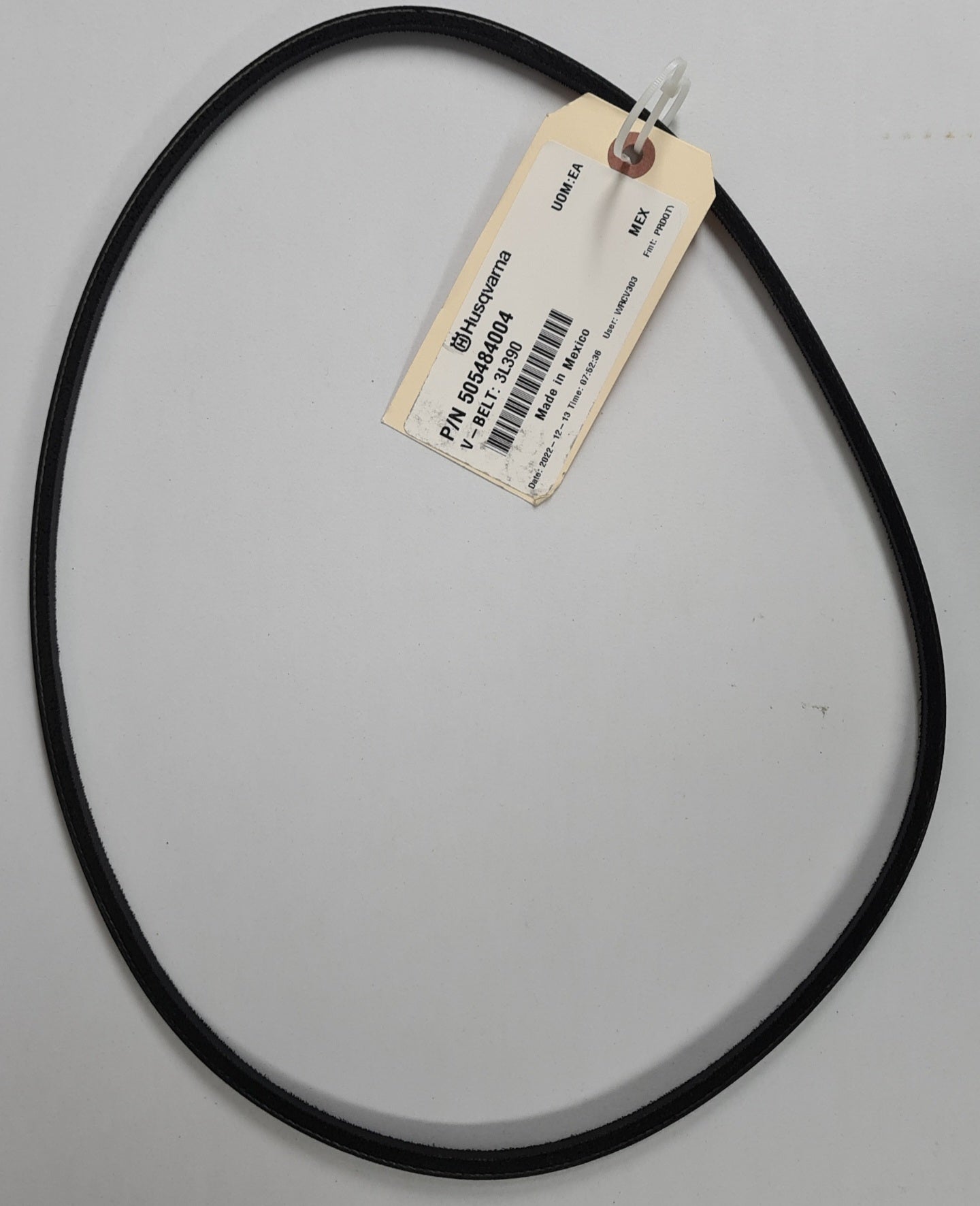 505484004 V-BELT: 3L390 FOR EARLY ENTRY SAW BY HUSQVARNA