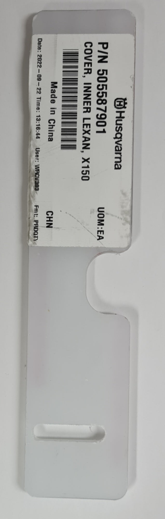 505587901 INNER PLATE for Husqvarna Soff-Cut 150 Saw