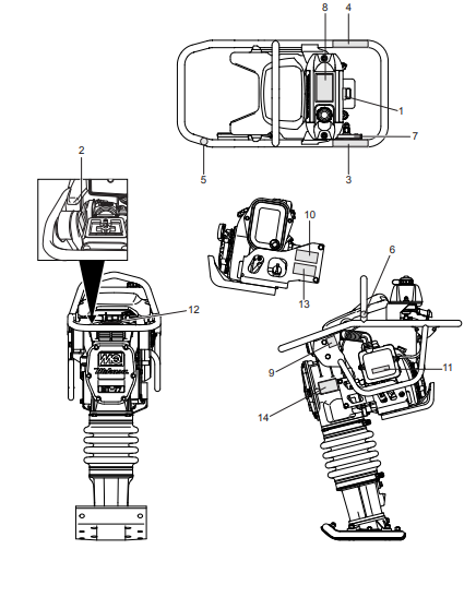 MT77HFR Nameplate And Decals Assembly Parts