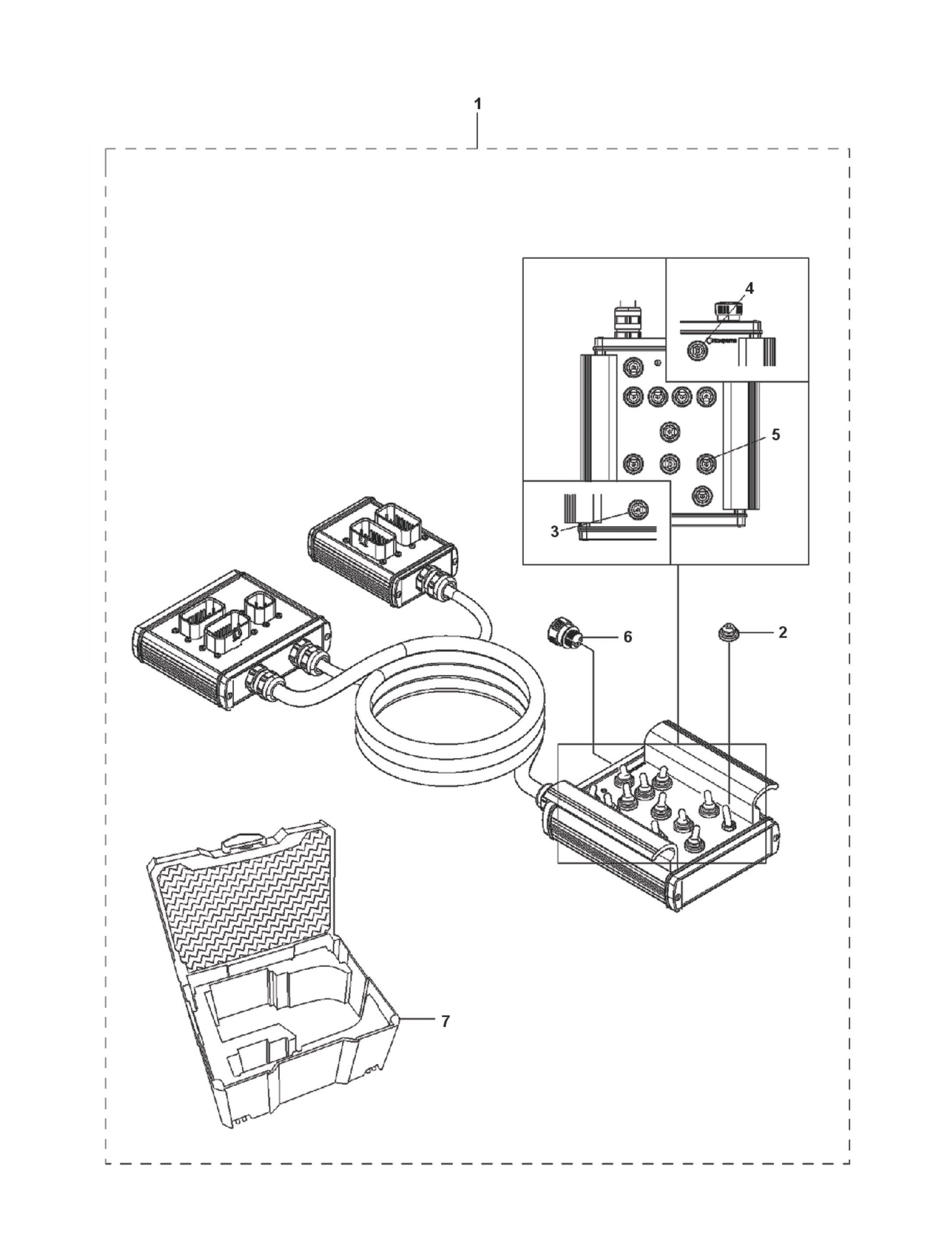 Service Controller Parts for DXR 310 By Husqvarna